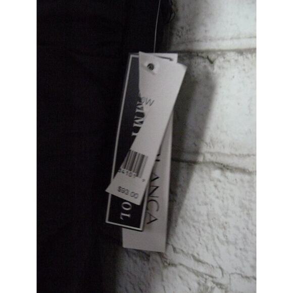 La Blanca Island Goddess Twist Black Ruched Tankini Top 22W NEW - Picture 5 of 6